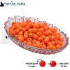 Disko Sarı-Turuncu Sazan Balık Boncuğu 10 mm (İç Çap: 2.5 mm) - 500 Gr Paket