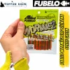Fubelo Wormiez LRF Silikon Yemi - Coffe Green (5.2 cm / 18 Adet)