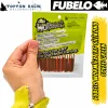 Fubelo Wormiez LRF Silikon Yemi - Coffe Green (5.2 cm / 18 Adet)