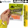 Fubelo Wormiez LRF Silikon Yemi - Pink Yellow (5.2 cm / 18 Adet)