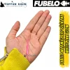 Fubelo Wormiez LRF Silikon Yemi - White Pink Glow 5.2 cm (18 Adet)