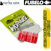 Fubelo Wormiez LRF Silikon Yemi - Red White UV (5.2 cm / 18 Adet)