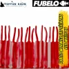 Fubelo Wormiez LRF Silikon Yemi - Red White UV (5.2 cm / 18 Adet)