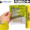 Fubelo Wormiez LRF Silikon Yemi - White Glow (5.2 cm / 18 Adet)