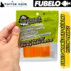 Fubelo Wormiez LRF Silikon Yemi - Yellow Orange (5.2 cm / 18 Adet)