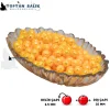 İthal Camgöz Disko Sarı Sazan Balık Boncuğu 10 mm (İç Çap: 2.5 mm) - 500 Gr Paket