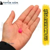 Kulplu Pembe Sazan Balık Boncuğu 11.5 mm (İç Çap: 2 mm) - 500 Gr Paket