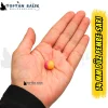 Pembe-Sarı Sazan Balık Boncuğu 14 mm (İç Çap: 2.5 mm) - 500 Gr Paket