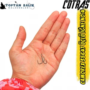Camorex 35647 Üçlü Çarpma İğne No:4 (100 Adet) - 21 mm