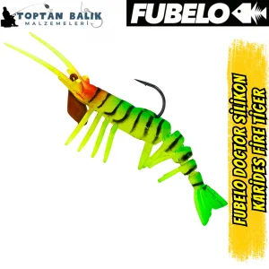 Fubelo Doctor Karides Yapay Maket Yem - Fire Tiger 75 mm 6.5 g