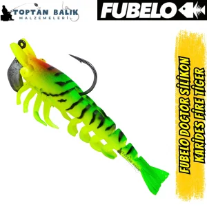 Fubelo Doctor Karides Yapay Maket Yem - Fire Tiger 90 mm 14.5 g