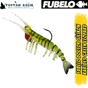Fubelo Doctor Karides Yapay Maket Yem - Green Leopard 75 mm 6.5 g