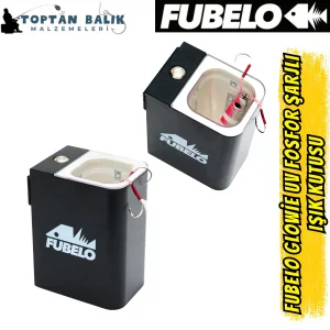 Fubelo Glowie UV Fosfor Şarjlı Işık Kutusu - Siyah