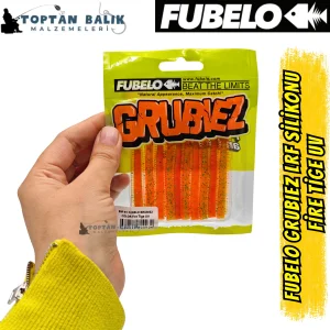 Fubelo Grubiez LRF ve Spin Silikon Yemi - Fire Tiger UV 7cm (BM-91 FT)