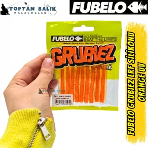 Fubelo Grubiez LRF ve Spin Silikon Yemi - Orange UV (BM-91 OV)