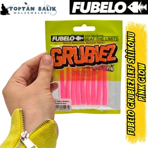 Fubelo Grubiez LRF ve Spin Silikon Yemi - Pink Glow 7cm (BM-91 PG)