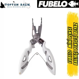 Fubelo Mini Split Ring Paslanmaz Halka Açma Pensesi - Beyaz