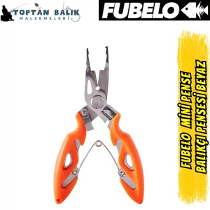 Fubelo Mini Split Ring Paslanmaz Halka Açma Pensesi - Turuncu