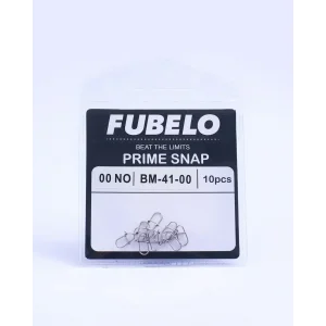 Fubelo Prime Snap Paslanmaz Ultra Güçlü Balıkçı Klipsi No: 0