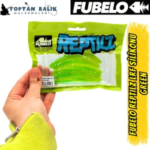 Fubelo Reptilz LRF ve Spin Silikon Yemi - Green (BM-92 G)