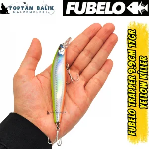 Fubelo Trapper Tungsten AR-C Sinking Maket Yem 9.9 cm 17 gr - Yellow Killer