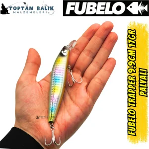 Fubelo Trapper Tungsten AR-C Sinking Maket Yem 9.9 cm 17 gr - Palyalı