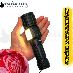 Gold Silver GS-7540 30W Şarjlı Projektör El Feneri