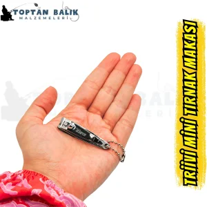 Triivi Mini Tırnak Makası - Paslanmaz Çelik Ergonomik Cep ve Çanta Tipi (Adet)