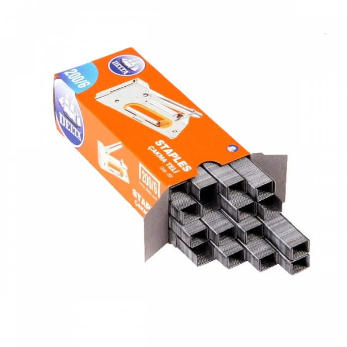 200/6 Mobilya Çakma Zımba Teli 5000 Parça . (4172)