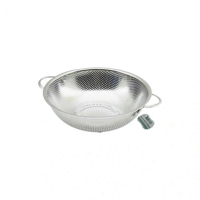 25cm  Metal Kulplu  Çelik Sepet Süzgeç İnce Tel Ayaklı (4172)