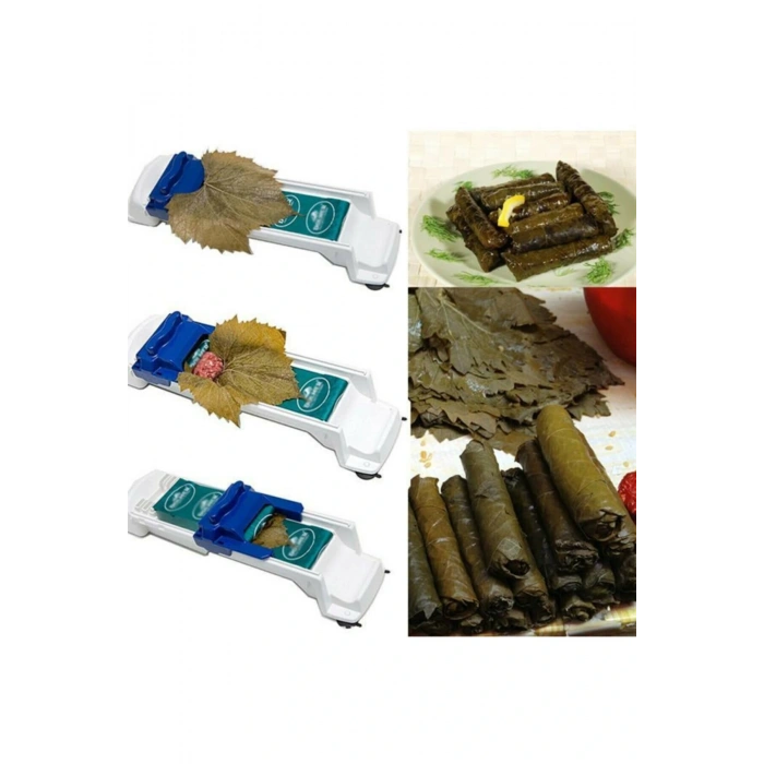 3 Kademeli Kalınlık Ayarlı Pratik Yaprak Sarma Makinesi (4172)