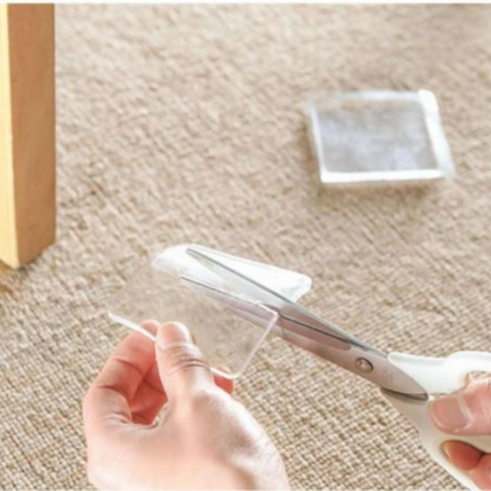 4 Adet Silikon Şeffaf Koltuk Mobilya Masa Beyaz Eşya Yazıcı Koruyucu Kaydırmaz Dayanıklı Pedler (4172)