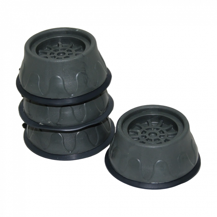 4 Parça  Küçük Gri Çamaşır Makine Titreşim Önleyici Ayak (4172)