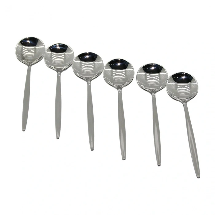 6pcs Metal Yemek Kaşık (4172)