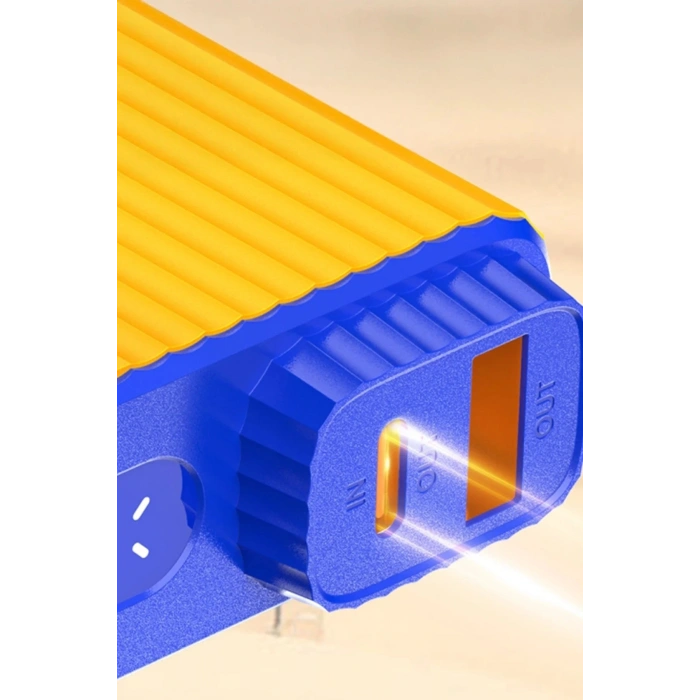 A40Q 10.000 mAh PD 20W Mini Powerbank - Siyah-Beyaz