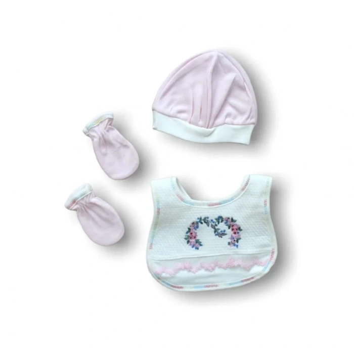 Anadolunun Kalbi Nakışlı  5li Zıbın Takımı Hastane Çıkışı Pembe