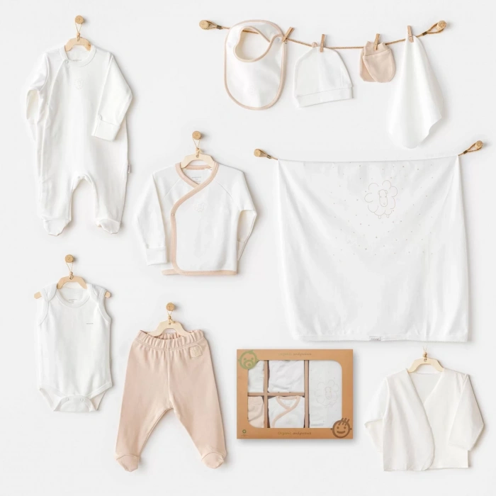 Andywawa Ac25731 Organic Line 10lu Hastane Çıkışı Ekru