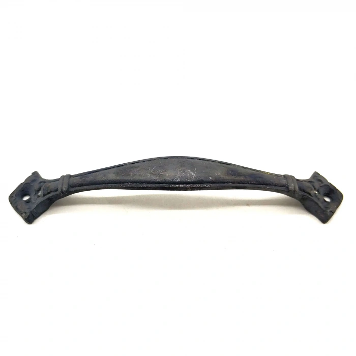 Antika Tarz Dekoratif Pirinç Deste Mobilya Kulbu - 27x155 mm, Oksit