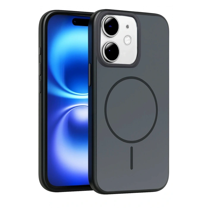 Apple iPhone 11 Neva Magsafe Kapak - Siyah