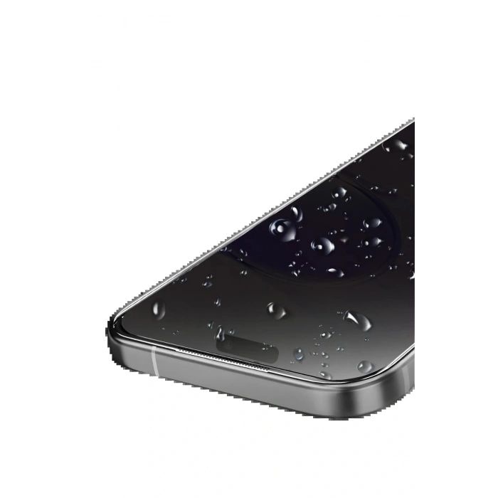 Apple iPhone 14 Bilvis 5in1 5D Magic Hayalet Cam Ekran Koruyucu - Siyah