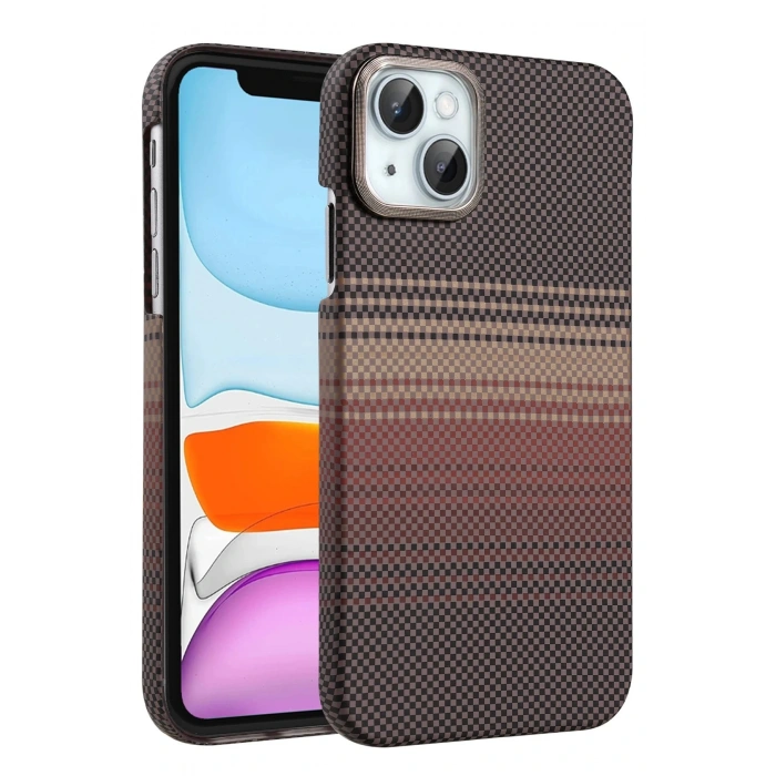 Apple iPhone 14 Vega Magsafe Kapak - Çöl Titanyum