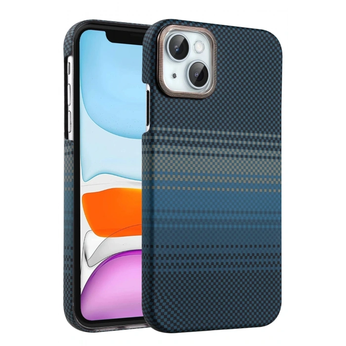 Apple iPhone 14 Vega Magsafe Kapak - Mavi