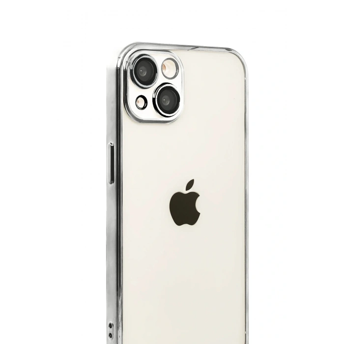 Apple iPhone 15 Lensli Silikon - Titan Gri