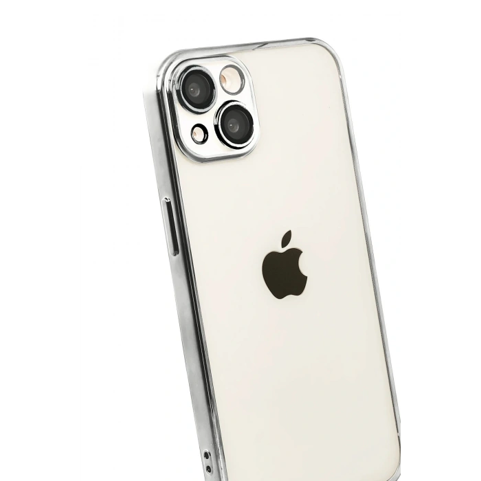 Apple iPhone 15 Lensli Silikon - Titan Gri