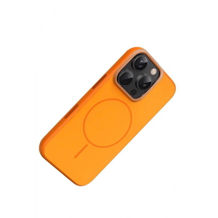 Apple iPhone 16 Pro Max Neva Magsafe Kapak - Turuncu