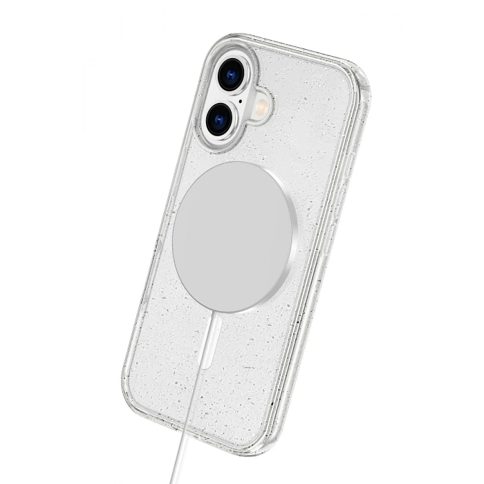 Apple iPhone 16 Star Magsafe Kapak - Turuncu