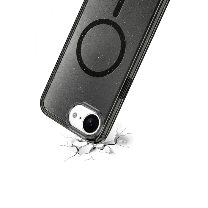 Apple iPhone 16E Star Magsafe Kapak - Mor