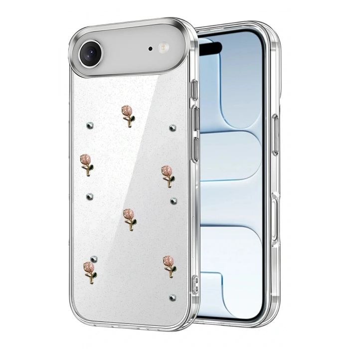 Apple iPhone 17 Air Fiyonk Desenli Kapak - Desen 6