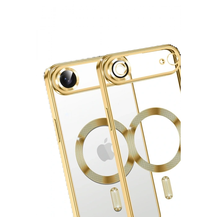 Apple iPhone 17 Air Kross Magneticsafe Kapak - Gold