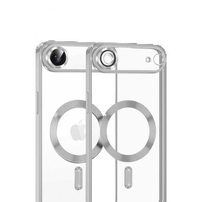 Apple iPhone 17 Air Kross Magneticsafe Kapak - Gümüş